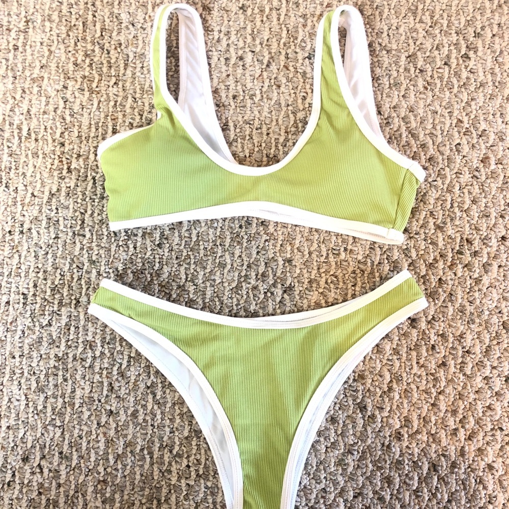 Apple Green Bikini Size Small